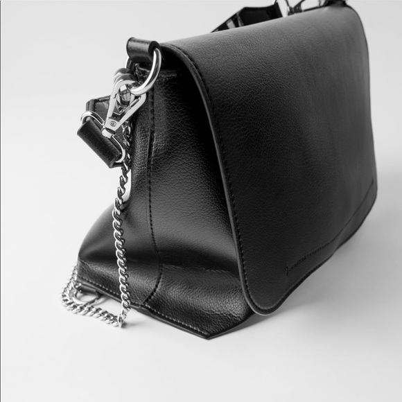 Zara text print crossbody bag - Picture 3 of 13